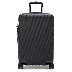 International Expandable 4 Wheeled Carry-On - Midnight Black